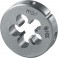 Filière métrique à pas fin, HSS, Filetage : M12, Pas 1,00 mm, Ø extérieur x hauteur 38 x 10 mm
