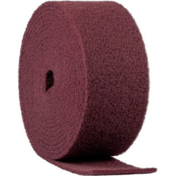 Rouleau abrasif non-tissé NRO 400 L.10m L.150mm fine brun rouge KLINGSPOR