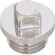 Bouchon tuyau eau chromé 3/8"