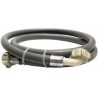 Appareil de connexion zuflauf pour lave-linge et lave-vaisselle Tuyau 1/2 X 2500 mm Gris
