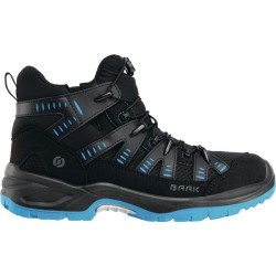 Botte de sécurité Hudson taille 44 noir/bleu S1P SRC ESD EN20345 textile BAAK