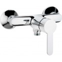 AquaSu Jetmix Mitigeur à commande unique pour douche Chromé