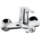 AquaSu Jetmix Style Mitigeur monocommande pour baignoire Chromé
