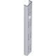 Rails muraux blanc 2 rangés.2000 mm