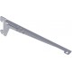 Equerre étagère argent 380mm