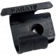 Clip de fixation sur casque pour lampe et Paraspnap Base 50x40mm Parat