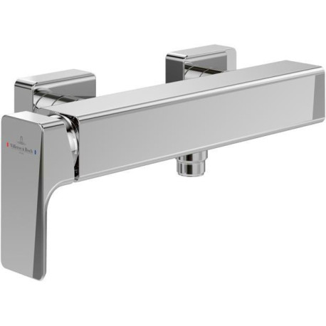 Mitigeur monocommandé V&B pour douche SUBWAY 3.0 montage mural, 281x98x43mm chrome