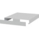 Socle pour chariot élévateur H112xL705xP736mm STA RAL 7035 BEDRUNKA+HIRTH