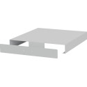 Socle pour chariot élévateur H112xL705xP736mm STA RAL 7035 BEDRUNKA+HIRTH