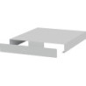 Socle pour chariot élévateur H112xL705xP736mm STA RAL 7035 BEDRUNKA+HIRTH