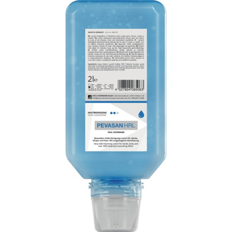 Nettoyage des mains Pevasan HRL 2l sans silicone,pH-neutre Bouteille souple PEVASAN HRL