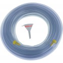 Kit pour niveau hydrostatique avec tuyau 15 m avec bouchons et entonnoir