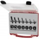 Assortiment de chevilles et d'embouchures pour dispositifs de centrage a rivet aveugle Gesipa