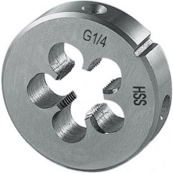 Filière, BSP, Filetage : G 1/4 pouces, Filets par 19 pouces, Ø extérieur x hauteur 38 x 10 mm