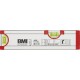 Niveau a bulle, Rouge/argent, ULTRASONIC 20cm BMI