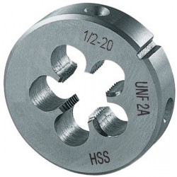 Filière, UNF, Filetage : UNF 3/8-24 pouces, Filets par 24 pouces, Ø extérieur x hauteur 30 x 11 mm