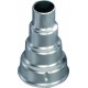 Buse de réduction 9 mm Embout Ø 34 mm Argent