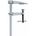Serre-joint de charpentier a pointer - Serrage mm.800 - Saillie mm.140 - Rail mm.30 x 15 -