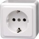 Schuko-Prise de courant Blanc arctiquearktis blanc AP
