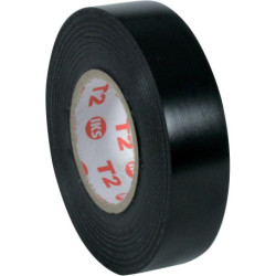 Ruban pour isolation électrique PVC 25mmx33m noir