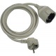 Rallonge électrique1,5 blanc, 2 m (Par 15)