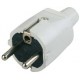 Prise , PVC, gris (Par 10)