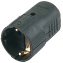 Raccord électrique, noir (Par 10)