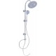 LED goulotte Pommeau de douche Galaxis chrom