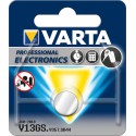 Pile bouton VARTA Electronics argent V13GS/V357,Blister,1,55V