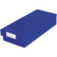 Boîte pour petites pièces PP 500x186x83 mm bleu