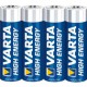 Piles Varta Alkali High Energy AA 4x (Par 10)
