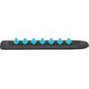 Barre enfichable SmartRail pour 7 inserts 1/4 Hazet