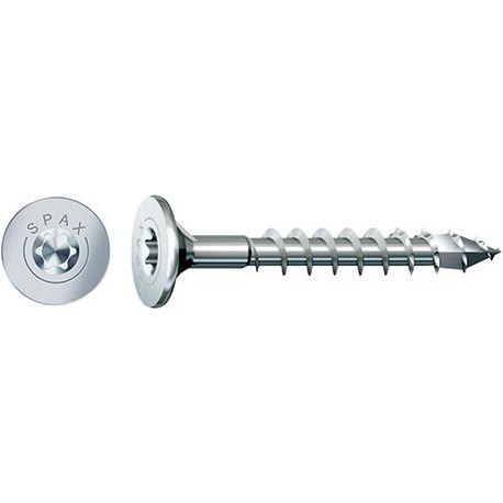 Vis SPAX A2 Tstar-Plus 4.0 x 34 A2 Acier inoxydable (Par 500)
