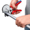 Coupe-tube pour tubes en plastique/compositeax. D. 26mm KNIPEX