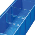 Séparateur transparent 4 pcs.Boite ProfiPlus ShelfBox Divider S 