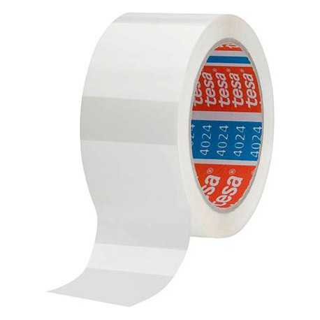 Ruban adhésif blanc Tesapack 4024 66mx50mm (Par 6)