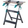 Établi pliable. Table de serrage. MASTER 750 ergo 680x700x950mm