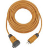 Rallonge H07BQ-F3G2.5 10m orange professionalLINE Brennenstuhl