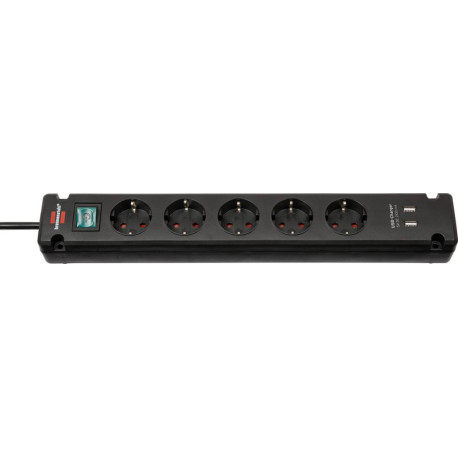 Multiprise 5x H05VV-F3G1.5 3m Bremounta USB Brennenstuhl