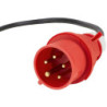 Distributeur de chantier H07RN-F5G1.5 2m CEE 1x16A. 3x230V/16A Brennenstuhl