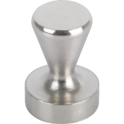 Cône magnétique néodyme Ø15 mm H21 mm.argent Contenu : 2