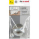 Butoir de porte métal Ø45xH 25.autoclassique.pol Contenu : 1