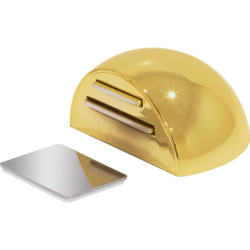 Arrêt de porte magnétique 37x52xH26.gold Contenu : 1