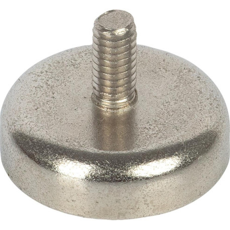 Aimant en pot Neo.Ø20.H14. avec vis M4.sil Contenu : 1