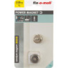 Aimant en pot Neo.Ø20.H14. avec vis M4.sil Contenu : 1