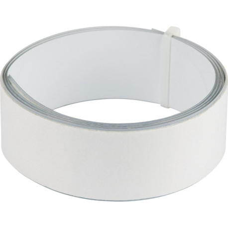 Bande métallique 1 m x 35. auto-cl..blanc Contenu : 1