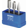 Jeu de fraises sur tige HSS 12mm 3 pièces. A ST-C-K Ø12mm. Denture Z3 Cheval