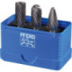Jeu de fraises sur tige HM 6mm en 3 parties. ZYAS-WRC-RBF Ø12mm. Denture 3 Plus Cheval