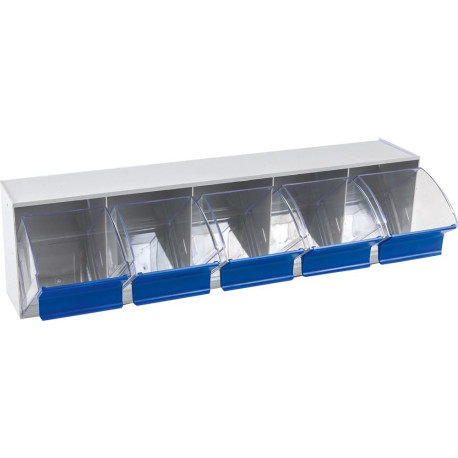 Verrou MultiStore n° 5 haute résistance aux chocs gris clair plastique