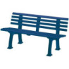 Banc de jardin SYLT 3 places longueur 1500 mm bleu